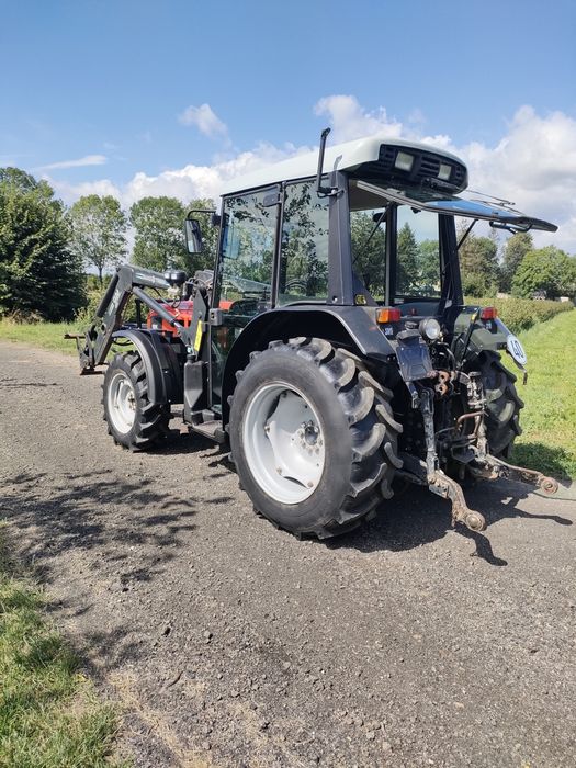 Ciągnik sadowniczy Same Frutteto ll z ładowaczem czołowym,New Holland tn 70va