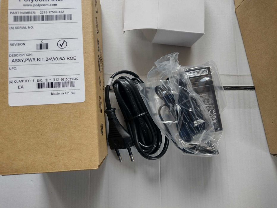 Zasilacz POLYCOM VOIP  phone 24v ,0.5 A