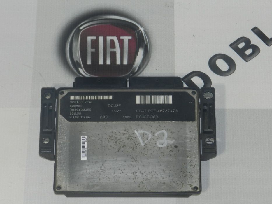 Блок управления двигателем комфорта мозги ЭБУ Добло Doblo Combo комбо