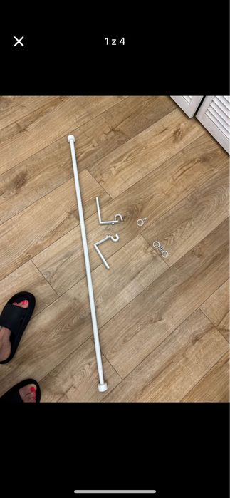 Karnisz ikea sprzedam stan praktyczne nowy