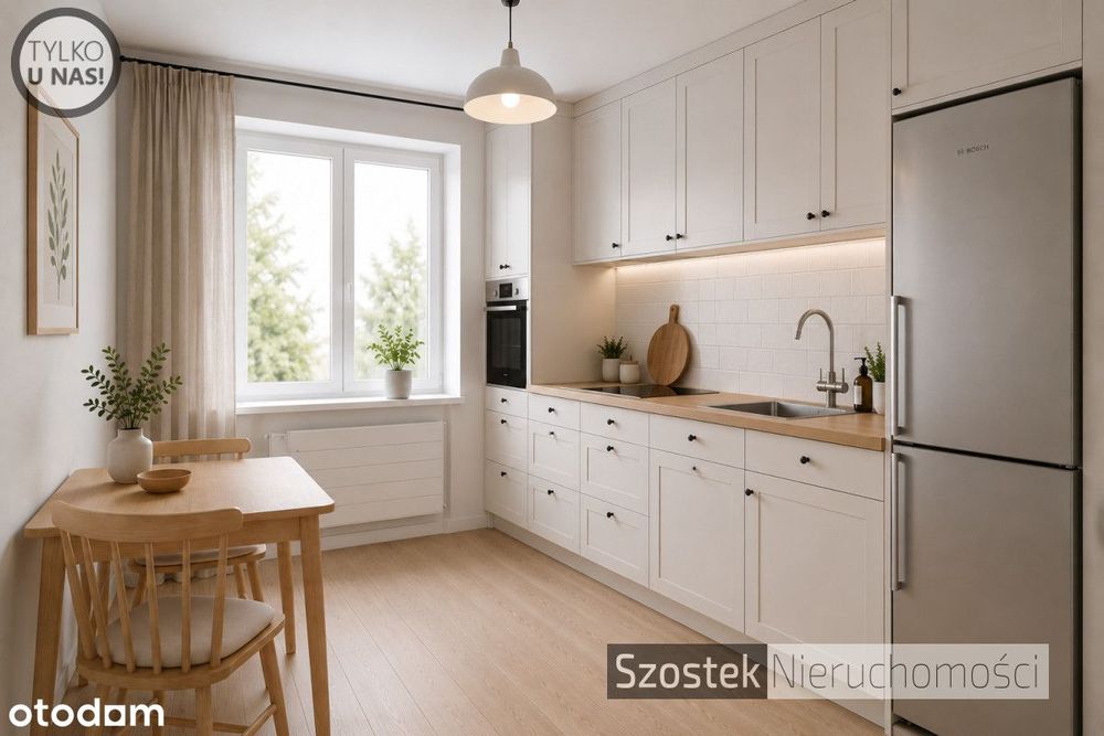 Kameralne i ciche mieszkanie 3 pokojowe z balkonem przy ul. Okólnej