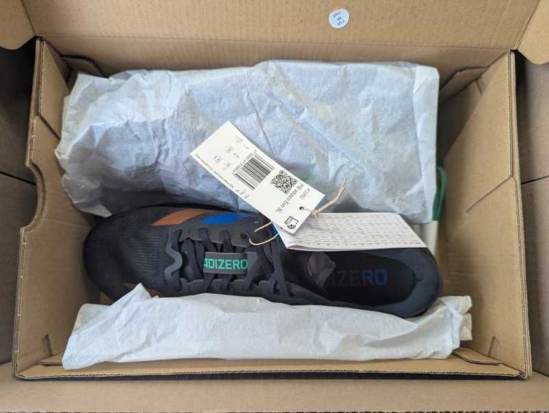 adidas Adizero Evo SL
Pharrell Humanrace Black Green Blue 39 ⅓