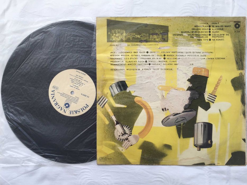 KLAUS MIT FOCH Mordoplan MUZA SX 2599 Winyl 1988