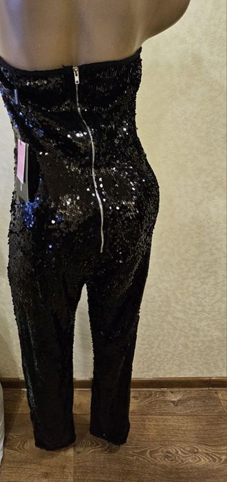 комбінезон костюм з паєтками з піджаком  46-48р новий