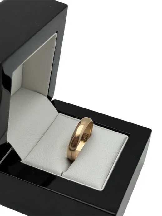 Piękna Złota Obrączka 3,32G P585 14K Rozmiar 22