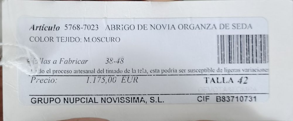 Vestido de noiva, elegante