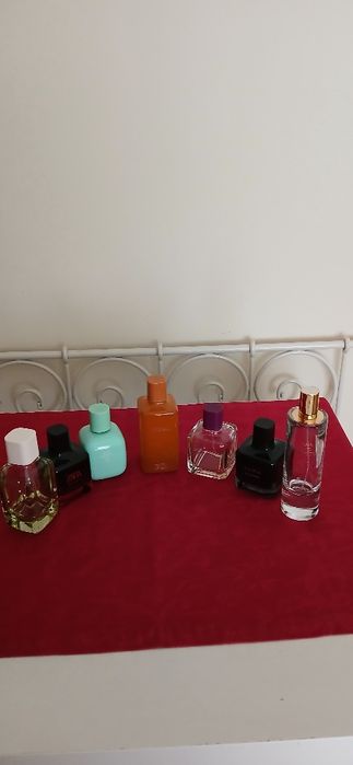 Sete Frascos de Perfume Zara, vazios