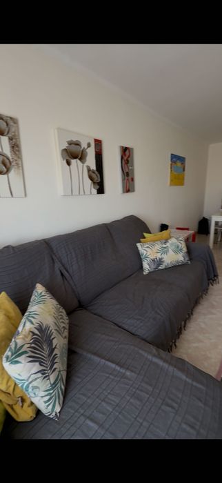 Sofá com chaise longue 3 lugares - ESKILSTUNA