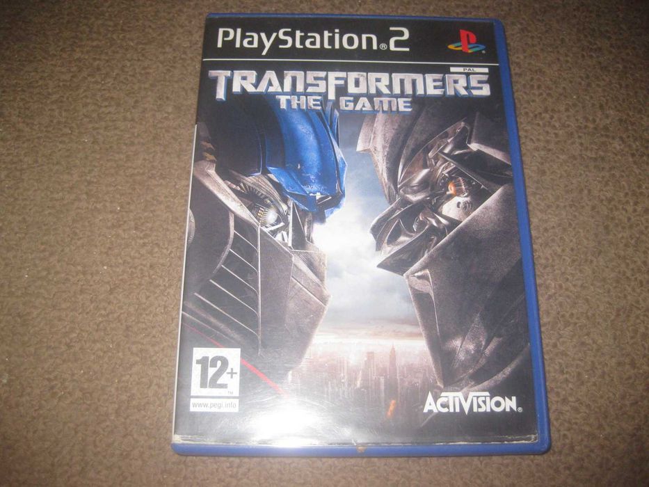 Jogo "Transformers: The Game" para a Playstation 2/Completo!