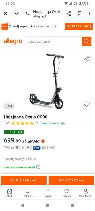 Sprzedam hulajnogę