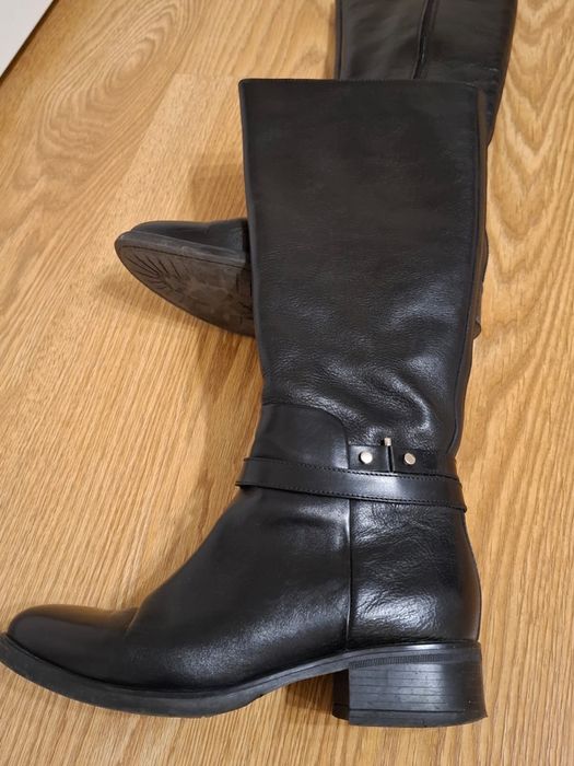 GinoRossi Kozaki oficerki ze skóry naturalnej r. 37