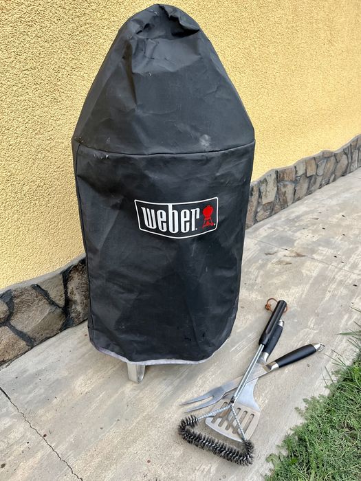 Коптильня Мангал Барбекю Гриль Weber Smokey Mountain Cooker 47 см