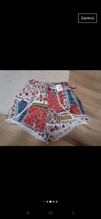 Szorty w stylu Boho Primark