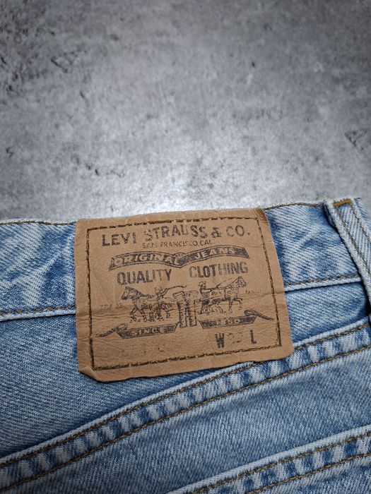 Spodenki levi's jasno niebieskie W29