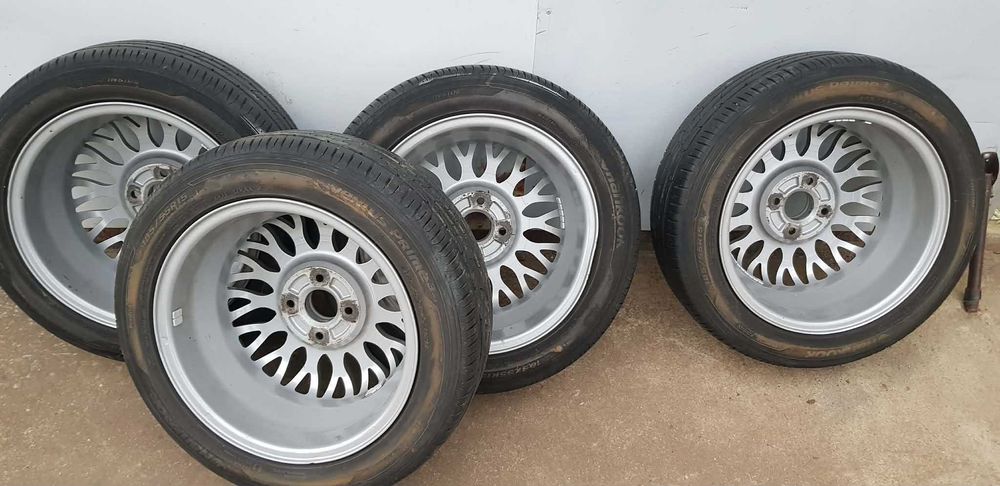 BBS 15 4x100 z oponami 185/55/15 hankook