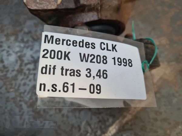 Diferencial trás MERCEDES-BENZ CLK (C208)