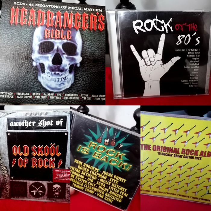 Vários CDS/Colectâneas Heavy Metal e Hard Rock