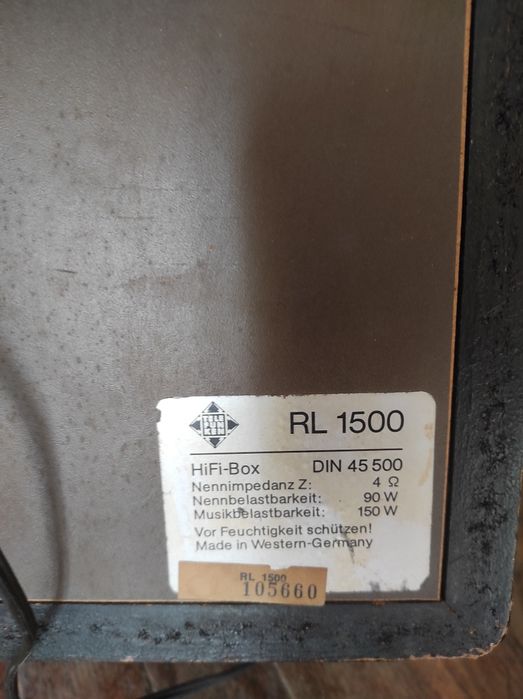 Telefunken RL 1500