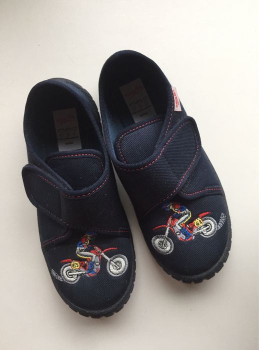 Superfit denim biker kids comfortable shoes