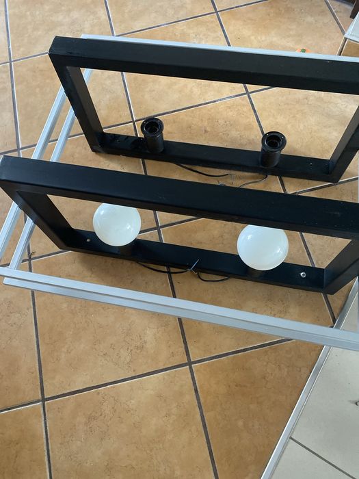 Lampa sufitowa solidna