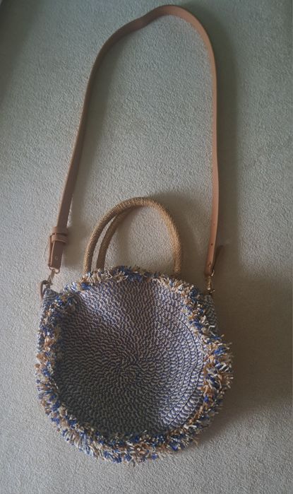 Torebka pleciona ze słomy Orsay