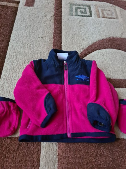 Komplet polar + rękawiczki Umbro 68cm