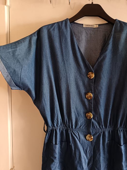 Macacão azul L/XL