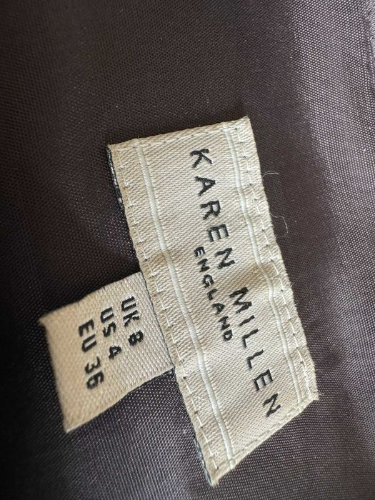Elegancka sukienka r.36 Karen Millen brązowa