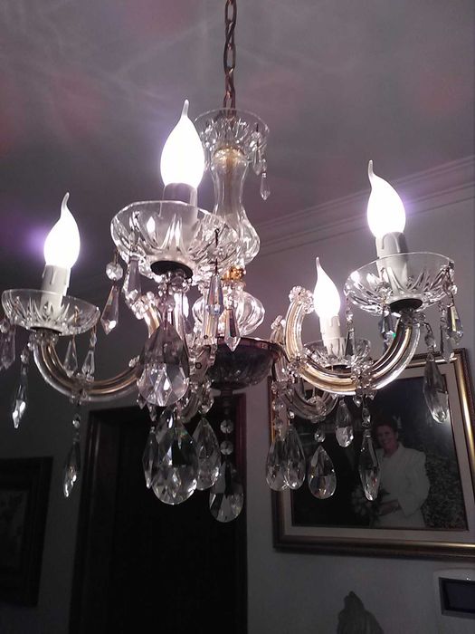Lustre clássico de cristal «Maria Teresa»