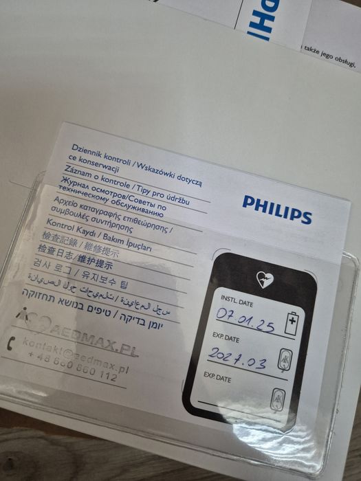 Defibrylator AED Philips HS1 w torbie standard