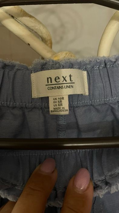 Широкие льняные штаны от NEXT