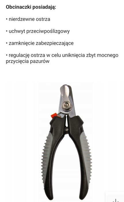 Nowe Obcinaczki cążki Trixie dla psa 16.5 cm.