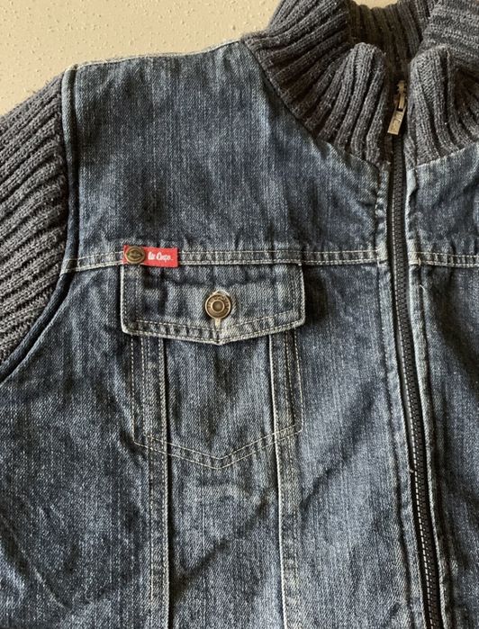 Джинсова тепла куртка Lee Cooper, розмір M