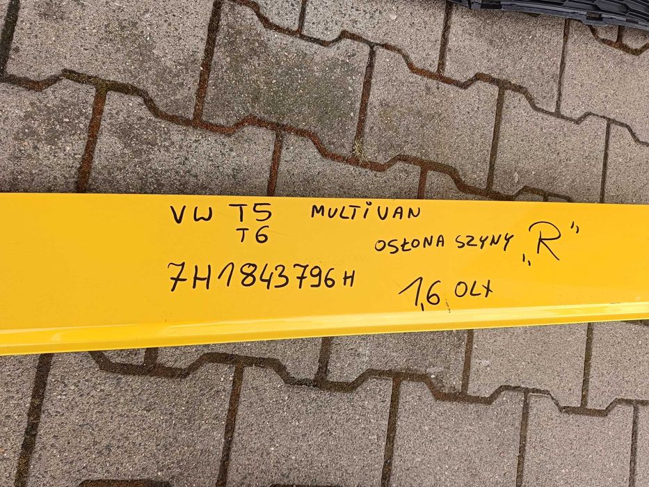 Maskownica szyn drzwi VW T5/T6 multivan