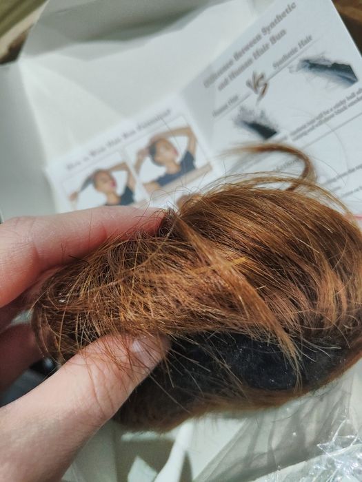 Włosy gumka 100% human hair