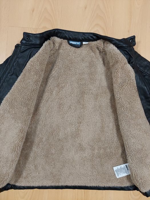 Ramoneska, biker Pepperts! roz.152 ocieplana, futerko