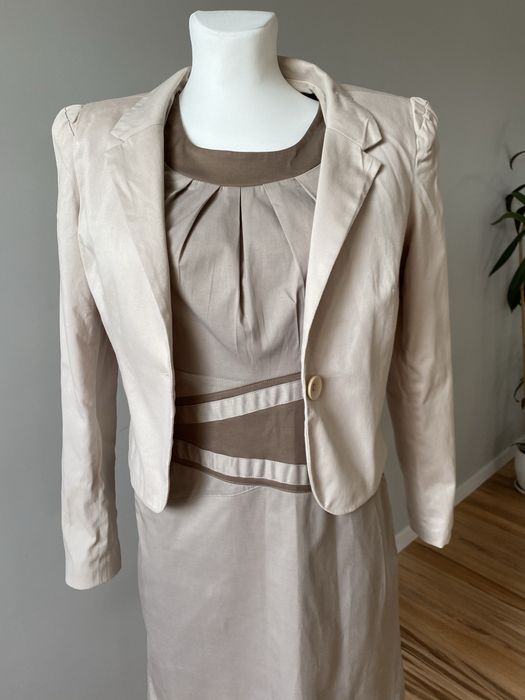 Sukienka + marynarka. Zestaw