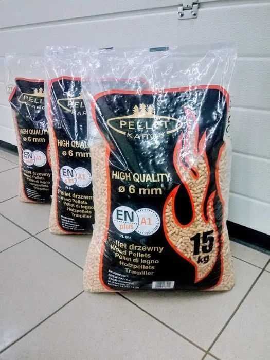 PELLET!! Pelet sosnowy oryginalny certyfikat EN