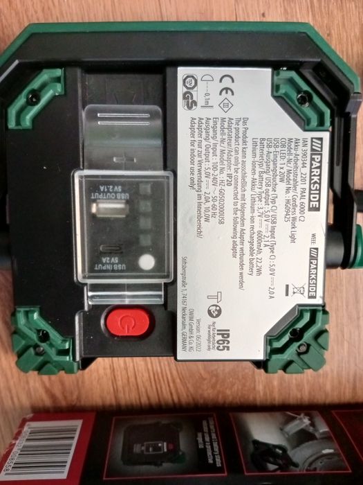 Halogen naswietlacz Parkside