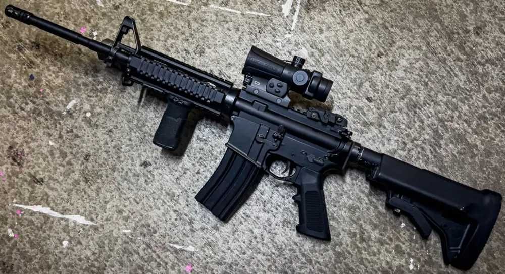 Цевьё Квадрейл AR-15 4 планки пр-во Monstrum Tactical USA Длина 17 см