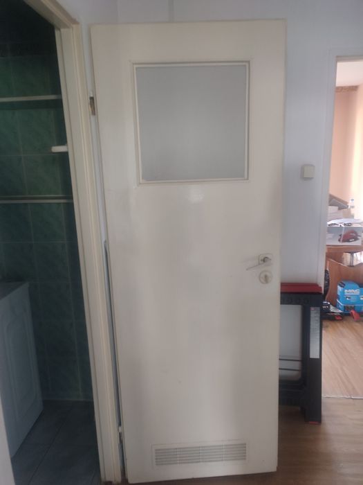 Oddam drzwi używane, białe