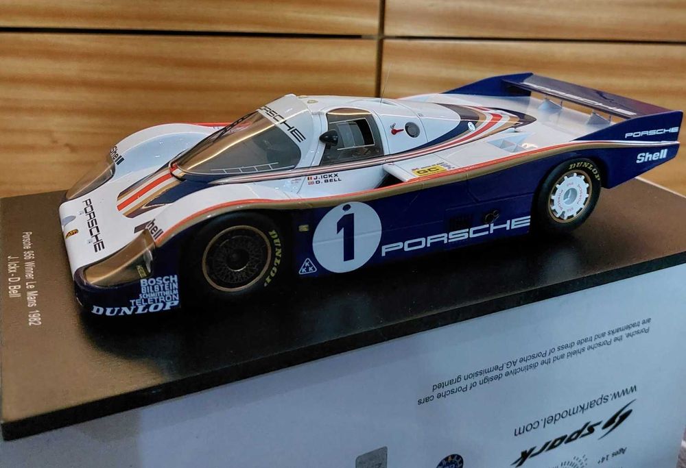 Porsche 956 LH #1 Rothmans Winner Le Mans 1982 SPARK 1:18