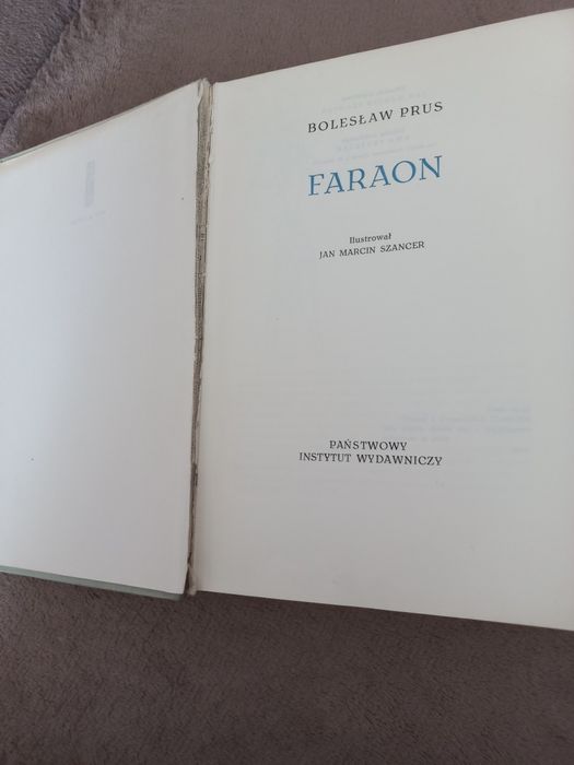 ,,Faraon" - Bolesław Prus