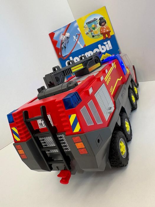 Playmobil wóz strażacki wóz strażacki terenowy strażacy