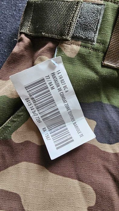 Legia Cudzoziemska, spodnie wojskowe, zielone