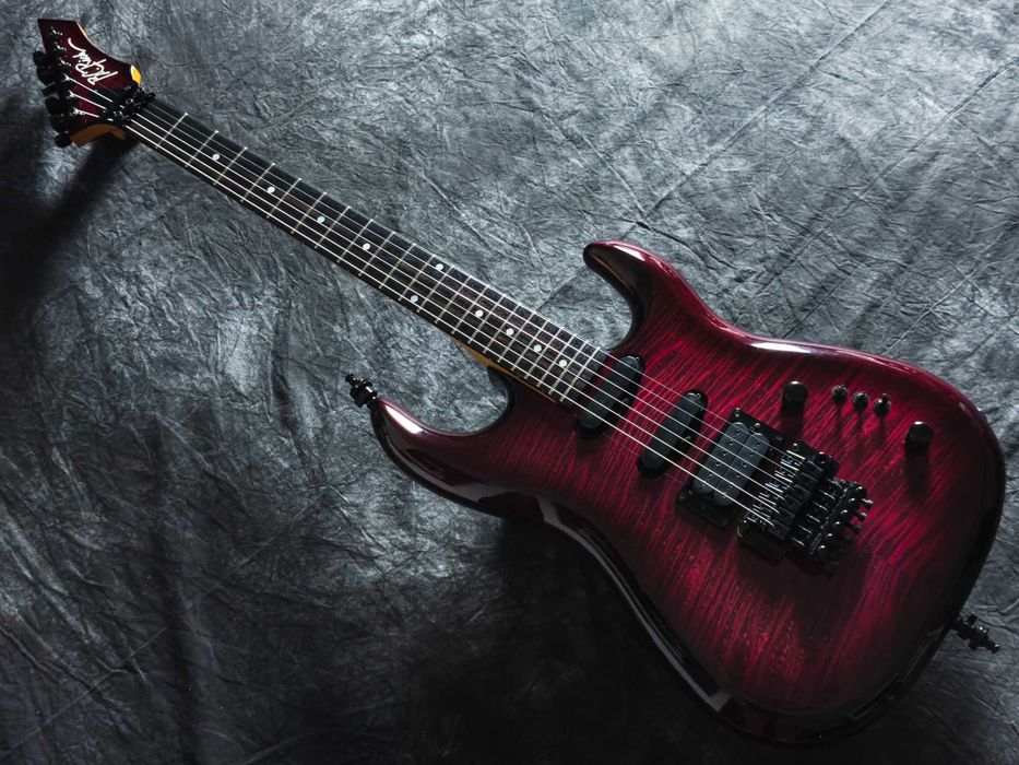 B.C. Rich STC-24B/PBU Transparent Purple Burst