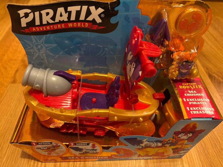 Piratix Sea Crusher Piracki Statek Krab z Kapitanem