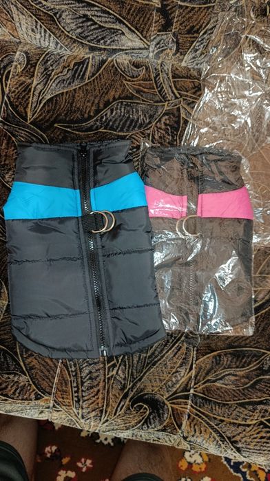 Продам зимові жилетки для собак