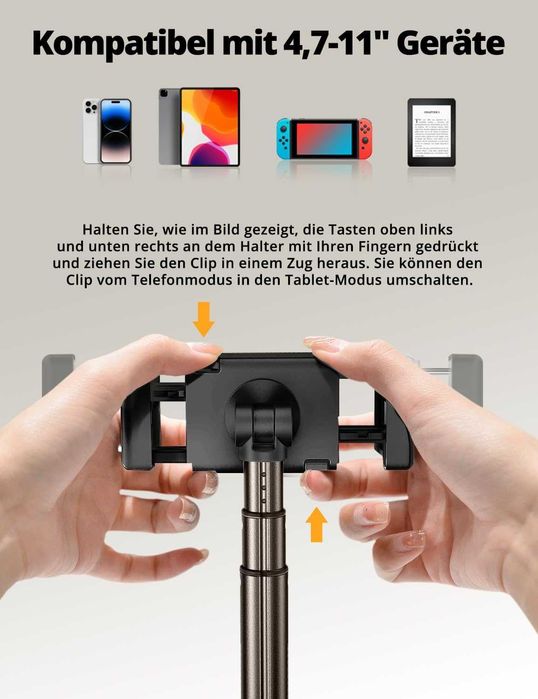 Podstawka pod tablet SupeDesk, obrót o 360°