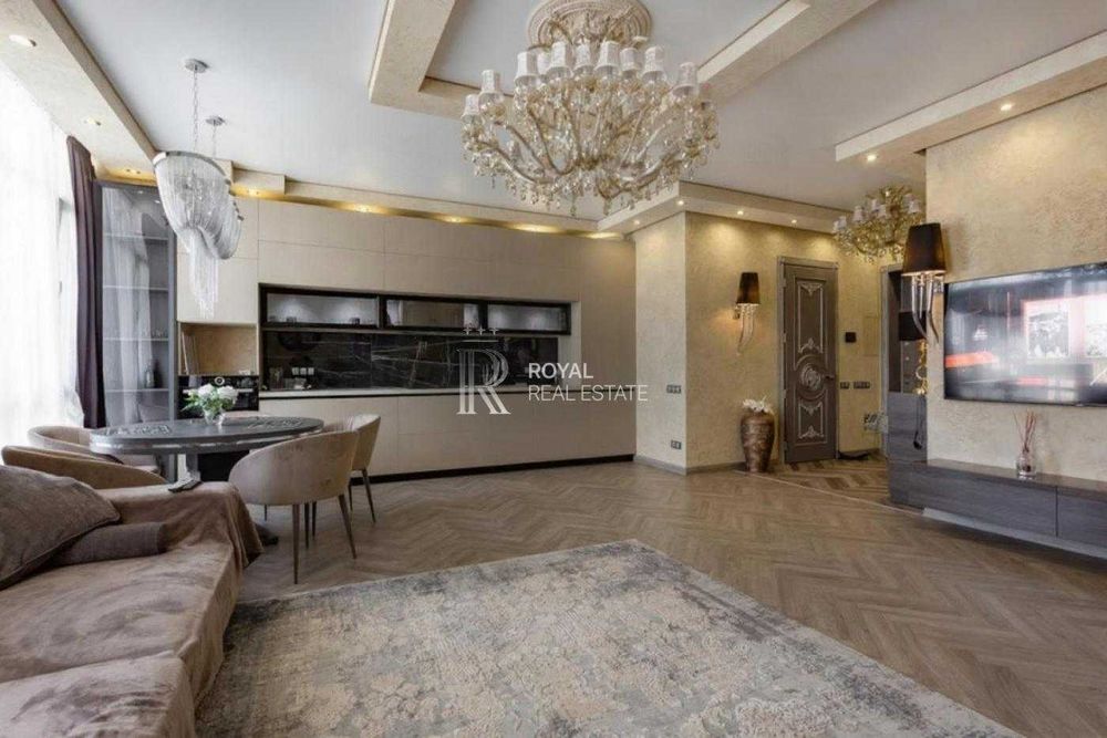 Продаж 3-кімнатна квартира Київ ЖК «Новопечерські Липки» 100 м² 5 поверх Авторський дизайн SPA Басейн Охорона Генератор Підземний Києва